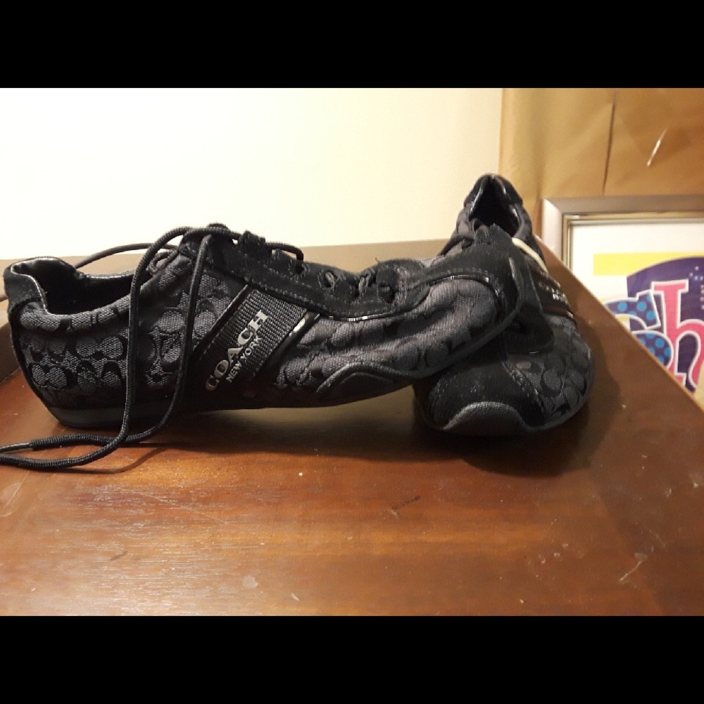 Coach Black Sneakers size 6